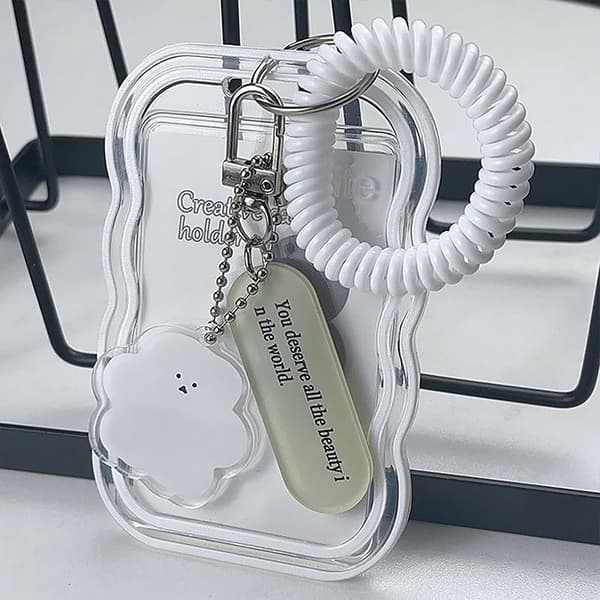INS Skyformet Kpop Fotokortholder 3 Tommer Login Holder-FA-