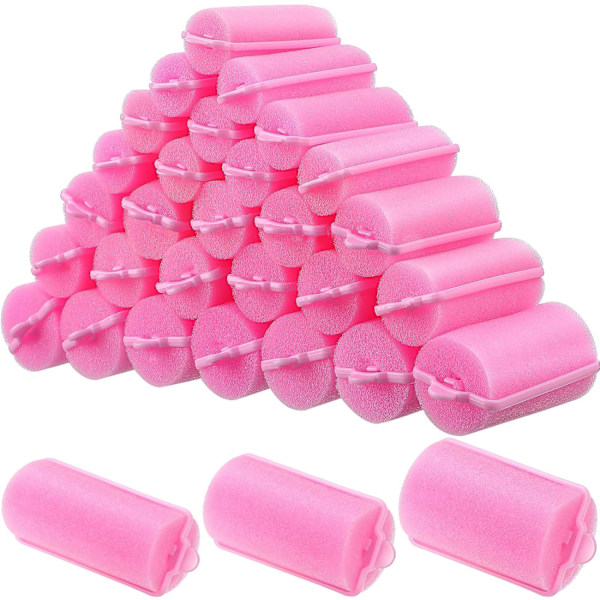 36 stk. skumsvamp hårruller fleksible sovende papillotter 36 Pieces
