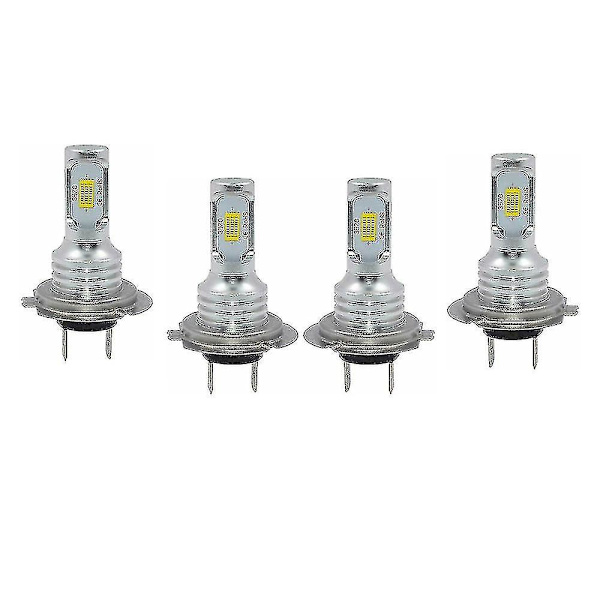 4 st Mini H7 + H7 Combo LED-strålkastarsats Glödlampor Halvljus Halvljus