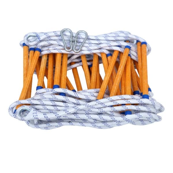 Fireproof Rope Ladder, Flame Retardant, with 2 Climbing Buckles (3 meters)-FA-