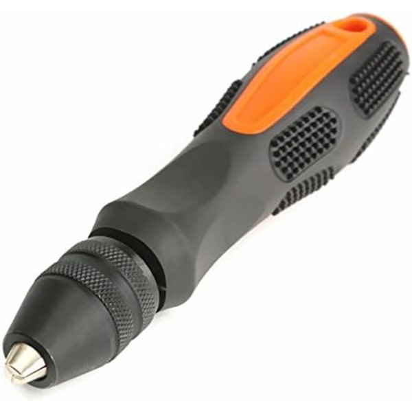 Mini manuell borr från 0,5 till 8 mm med nyckellös chuck