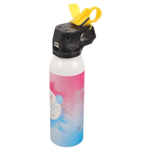 1 flaska Könsavslöjande Pulverspray Baby Könsavslöjande Festtillbehör Pink