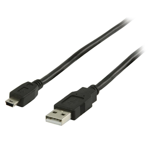 USB 2.0 Kabel A-Hann - Mini B-Hann 3m 3 meter