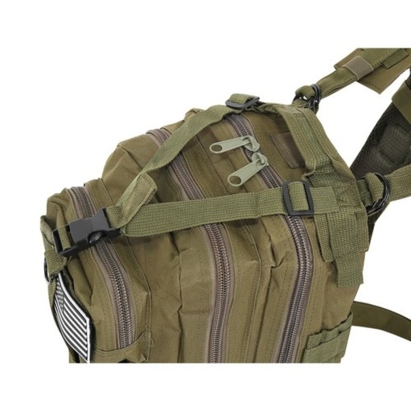 MILITÆRRYGGSEKK - 26L Grønn green one size