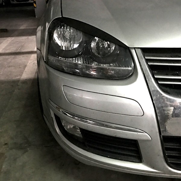 Yhteensopiva Volkswagen Golf 5 high 5 Golf MK5 etuvalojen kanssa, silmät Carbon fiber pattern