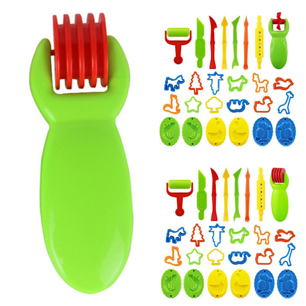 26 stk. Kid Play Doh Værktøjssæt Sæt Form Håndværk B