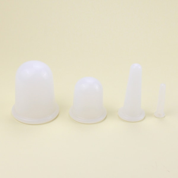 Koppning - vakuumpkoppar för massage / cellulitbehandling 4-pack