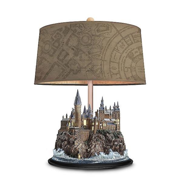 Bradford Exchange Harry Potter Hogwarts Slott Lysende Skulptur Bordlampe