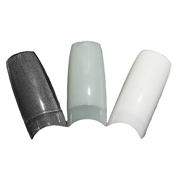 500 stk negltips, løsnegler, akryl negltips white