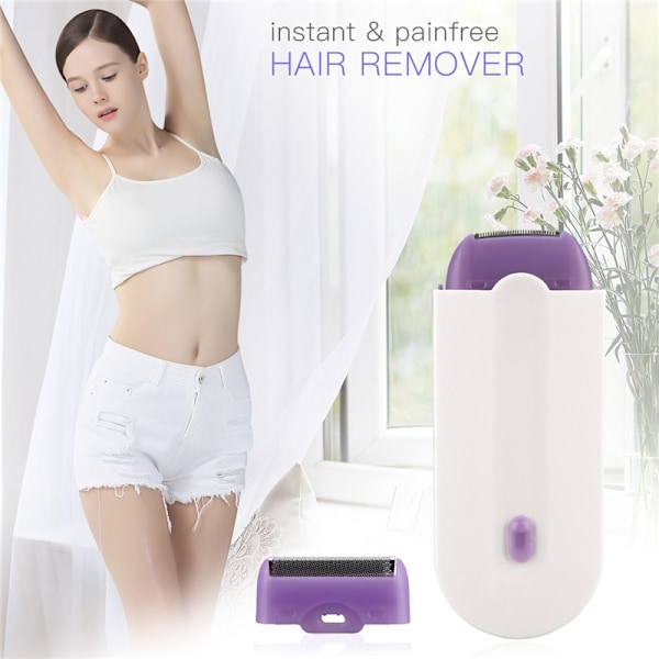 Elektrisk hårfjerner Induktionsbarbermaskine Ms. Epilator Laser Smertefri
