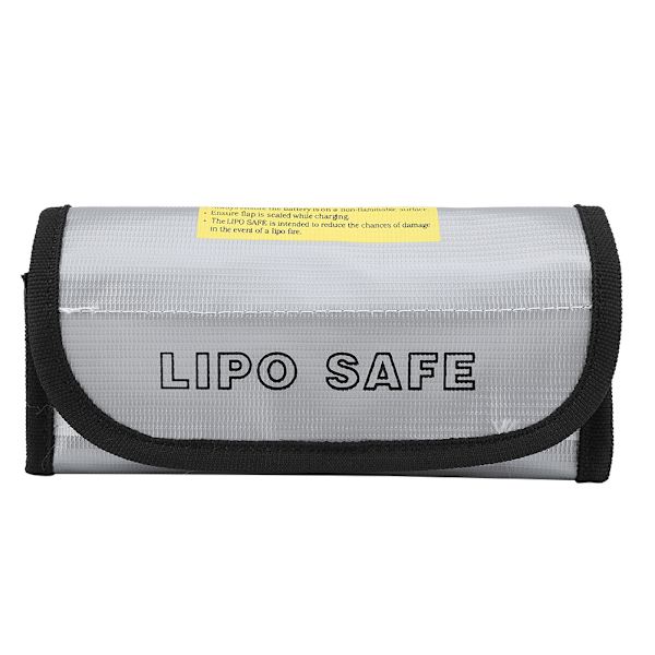 Brandsäker Väska för LiPo Batterier, Explosionssäker Säkerhetspåse, Laddningsskyddspåse 0.2