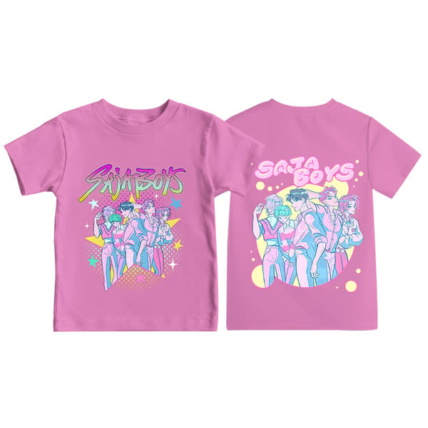 K-Pop Demon Hunters T-shirt rosa2-FA- pink2 120