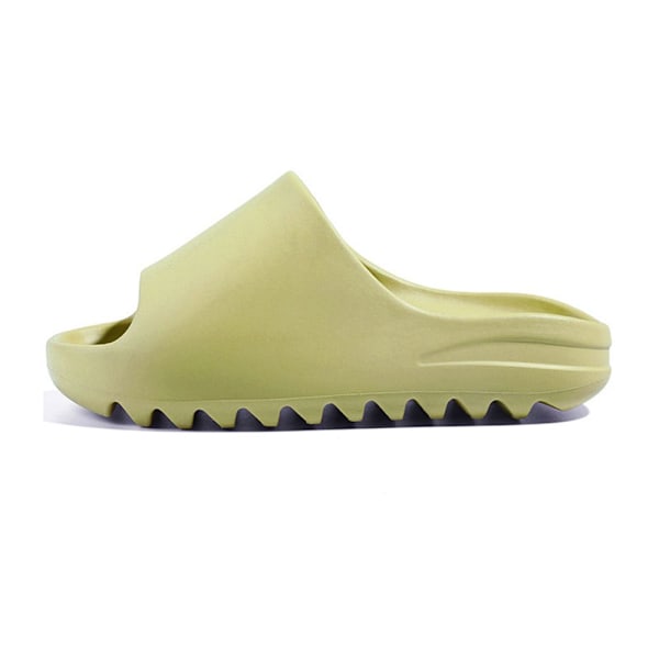 Pute-slides sandaler Ultra-myke tøfler grønn 40-41 green