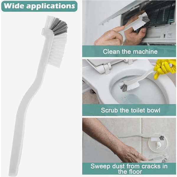 3-pack koppborste - diskborste - diskhoborste - multifunktionell vit