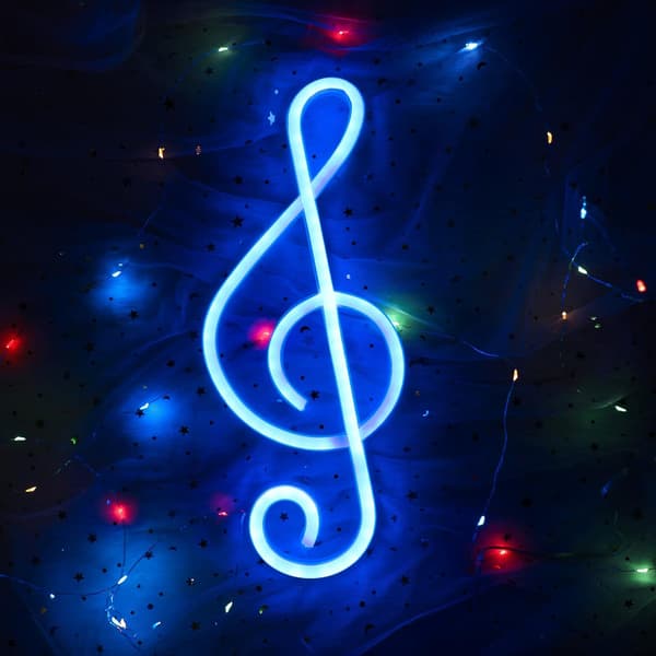 Neon Music Note Light Music LED Sign Neon Light Sign