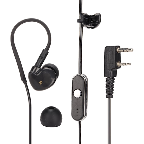 K-Head Walkie Talkie Headset Radioøretelefon til Baofeng Uv5R 888S til Kenwood Walkie Talkies 0.1