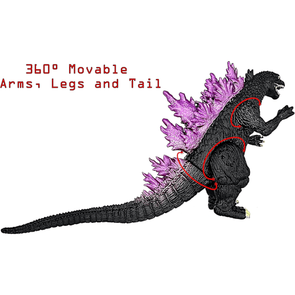 Godzilla leksaksactionfigur: Monstrets kung