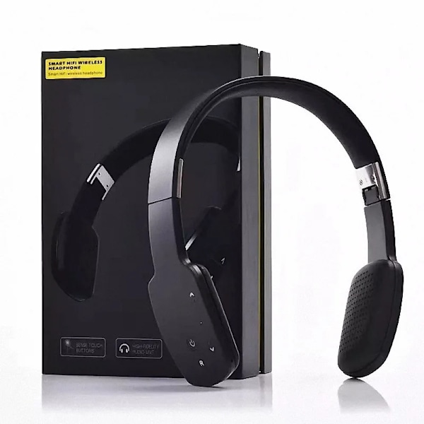 Bluetooth-langattomat kuulokkeet, taitettava kuulokemikrofoni, urheilukuulokkeet, handsfree-Bluetooth White