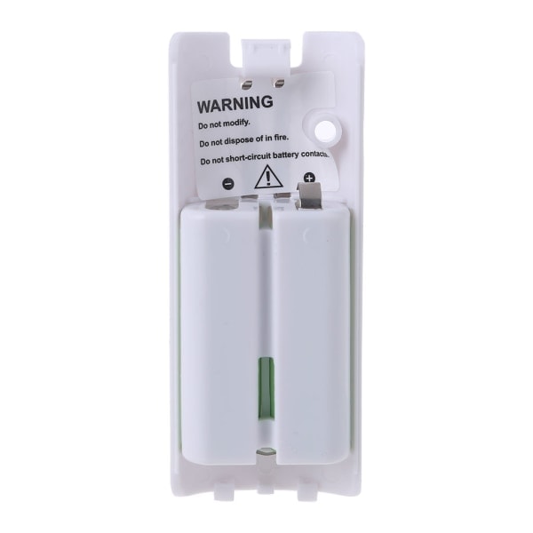 2800Mah säkert uppladdningsbart batteri för WII för WII U spelkonsol 2st/förpackning Vit