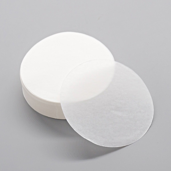 500 ångkokt hamburgerpapper non-stick-12 cm rund diameter