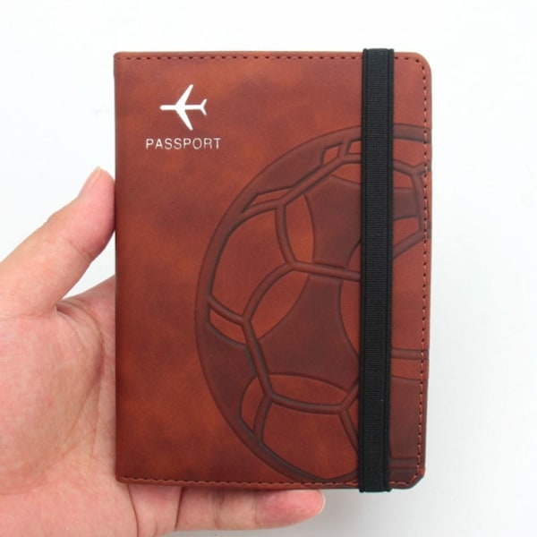 RFID-kortfodral Passfodral BRUN brown