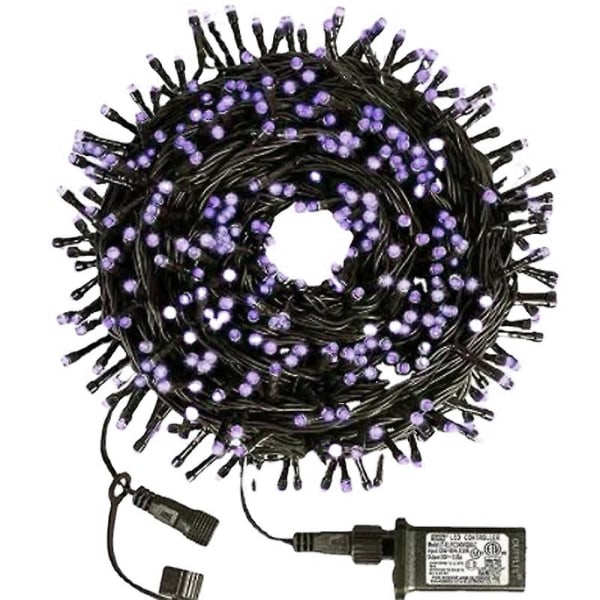 108 fot julelys, 300 LED-lyskjede, 8 moduser