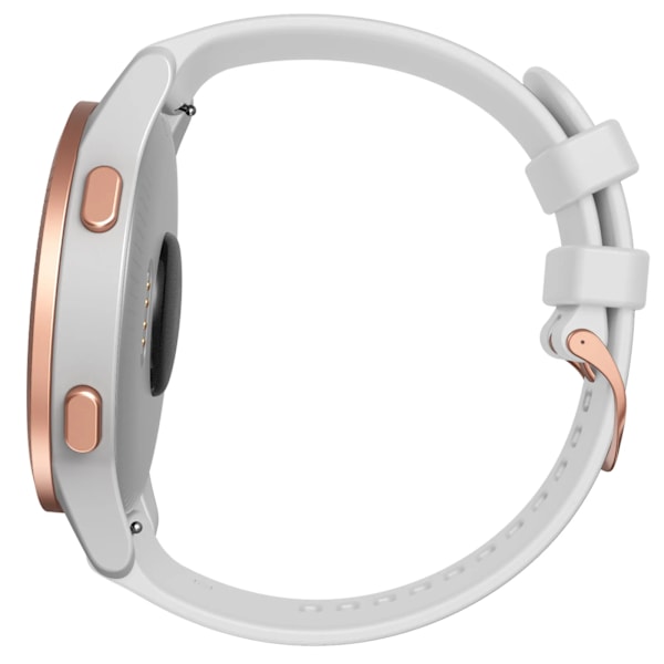 18mm 20mm Rem til Garmin Venu Sq 2 Plus Vivoactive 4S Smartwatch Armbånd Venu 3S 2S Vivoactive 3 5 Udskiftningsarmbånd Beige Beige 20mm For Venu Sq