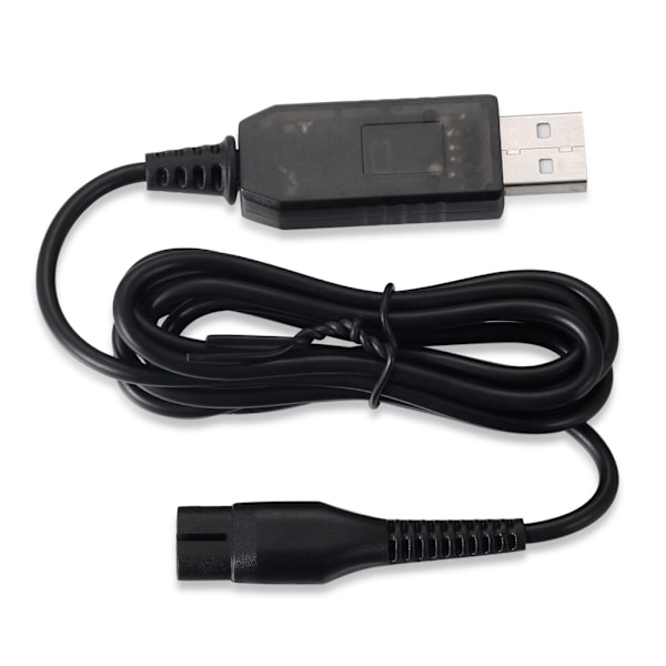 USB-opladerkabel til barbermaskine 1M til QP2520 QP2521 QP2620 Serie A00390 S301 310 elektriske barbermaskiner Opladerledning