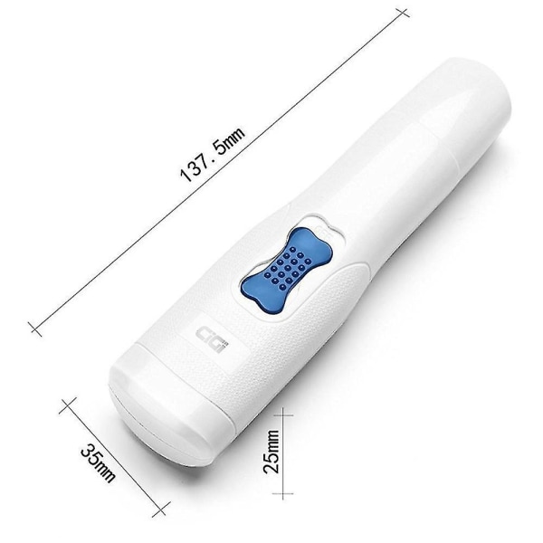 Elektrisk Nagelkvarn för husdjur Säker Klo Trimmer Hund Katttassar Clipper Verktyg