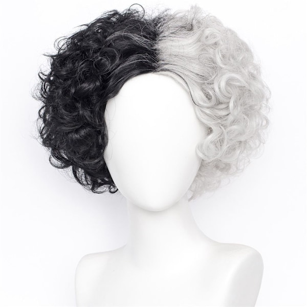 Peruker Cruella De Vil Kuila - i lager 4