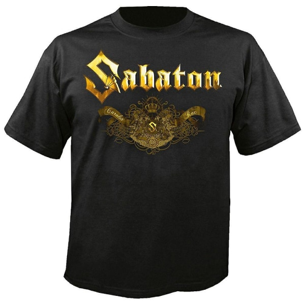 Sabaton Carolus Rex Platin T-skjorte