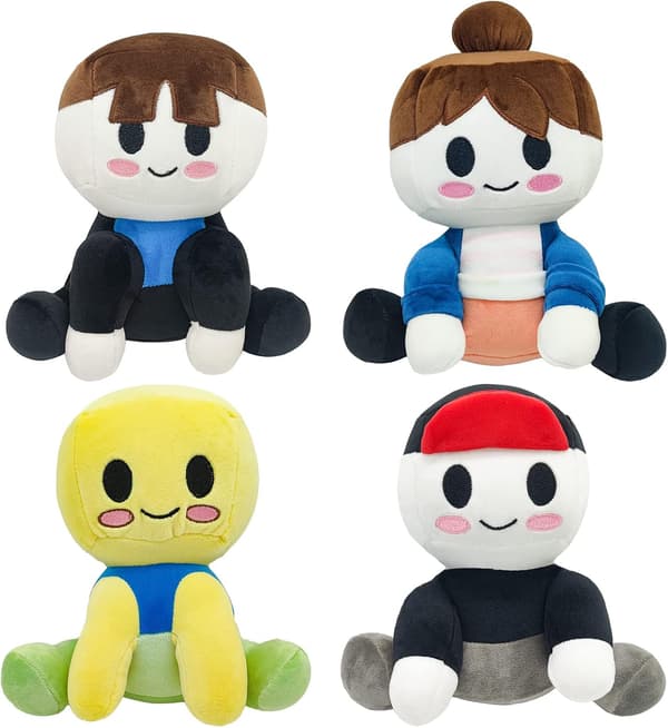 Pehmo, 7,8\" kaunis pehmonukke, Blox Buddies Noob Buddy Guest Buddy Bacon-FA-
