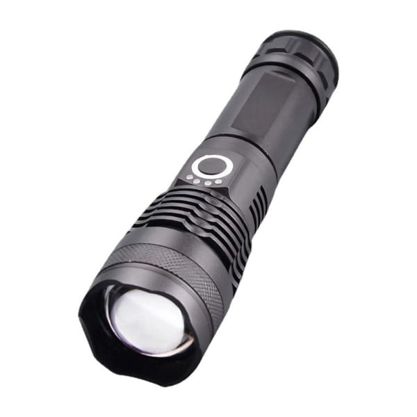 12000 Lumen Ultra Kraftfuld LED-lommelygte, USB-genopladelig