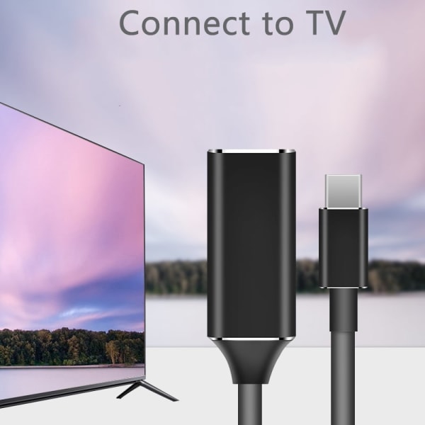 USB-C - HDMI-sovitin 4K*2K