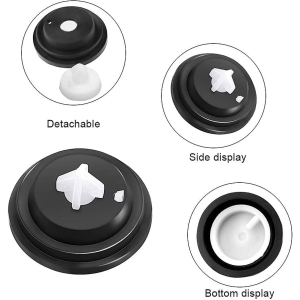 Sæt med 3 membraner til Siamp svømmerventil lav tilførsel til Siamp kugleventil membran tætning til WC