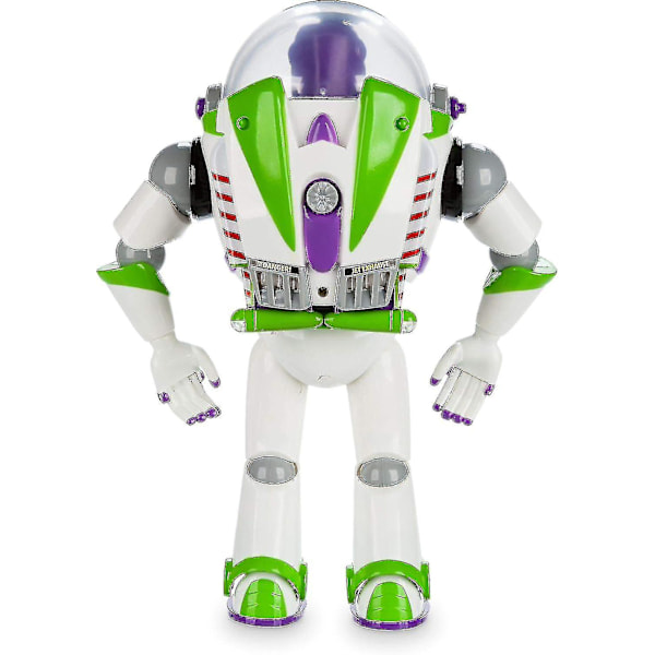 Buzz Lightyear Interaktiv Talende Actionfigur Fra Toy Story, 11 Tommer, Funktioner 10+ Engelske Fraser, Interagerer Med Andre Figurer null none