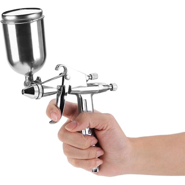 Spray Gun Professionell Färgsprutningssystem 0,5 mm Munstycke 125 ML