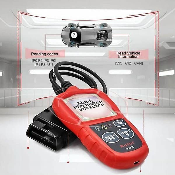 Autel AL319 OBD2 Multimärkes bildiagnostisk skanner (franska)-FA5-