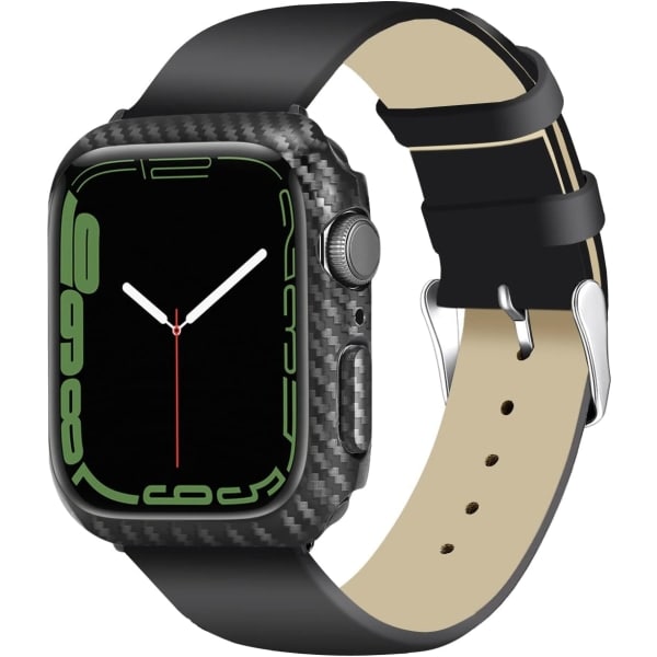 Svart kolfiber textur hårt stötfångarskydd Slim Edge Defense
