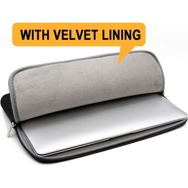 16-tommer bærbar computer sleeve beskyttende blødt etui polstret taske bæretaske specielt kompatibel med 2021 2022 nye 16\" MacBook Pro M1 til model