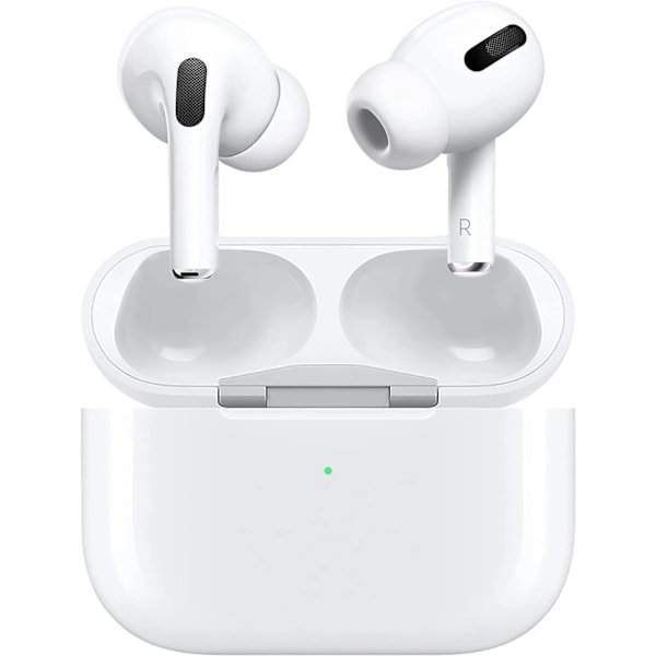 Apple AirPods Pro trådløse øretelefoner med aktiv støjreduktion, Bluetooth in-ear-høretelefoner HiFi Stereo, Touch Control