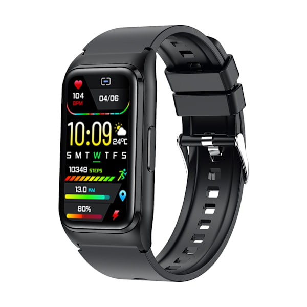 TK75 Smart Armbånd Din ultimative træningsmakker Sort