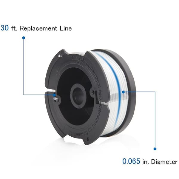 Black+decker A6481 Puola + 6 Pakkaus Siimaa Reflex-Trimmerille-FA7-