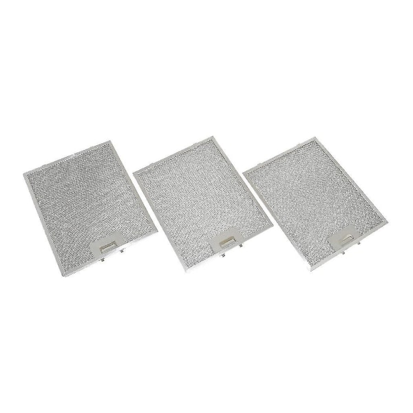 3 x Belling Universal 320 x 260 mm fettfilter för metallkåpa