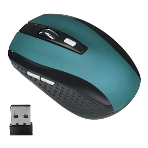 USB-mottaker 2000DPI bærbar datamus for Huawei Xiaomi Ect bærbare datamaskiner Blue