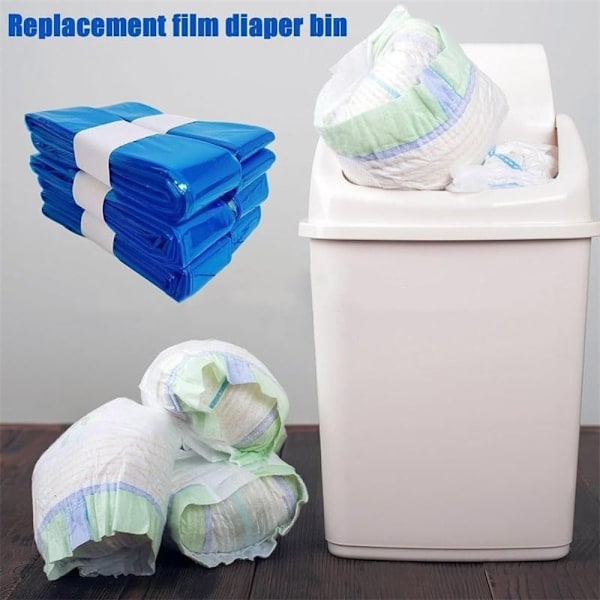 Søppelsekker for bleier Bleieposer Refill 7M