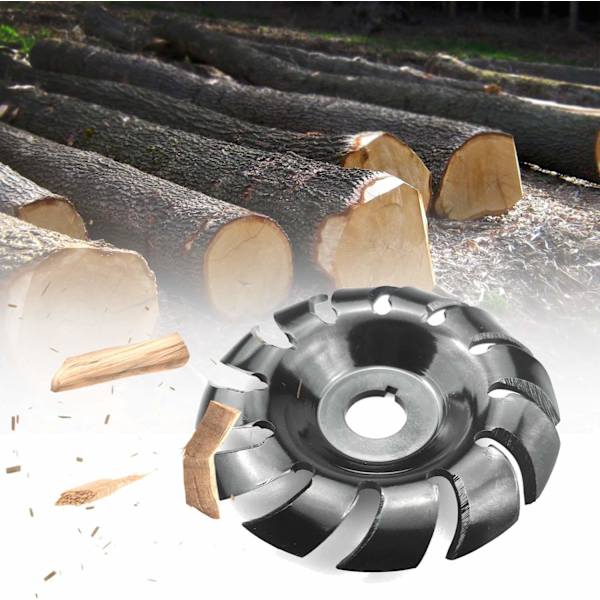 Stål træskæringskive 90mm 12 tænder Power Shaping Milling Disc