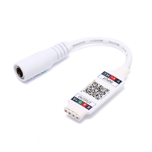 Wifi Bluetooth Controller DC 24V Lysstrimmel Controller Black