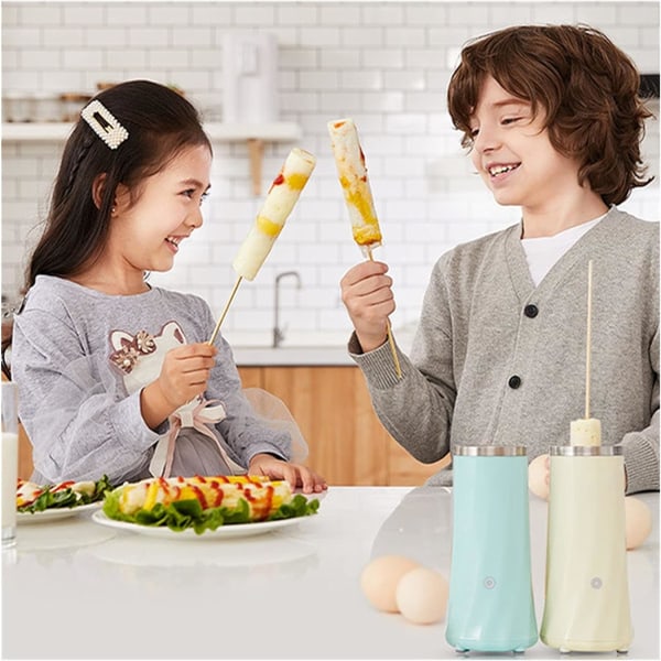 Automatisk eggrullmaskin mini elektrisk eggkoker kopp omelett