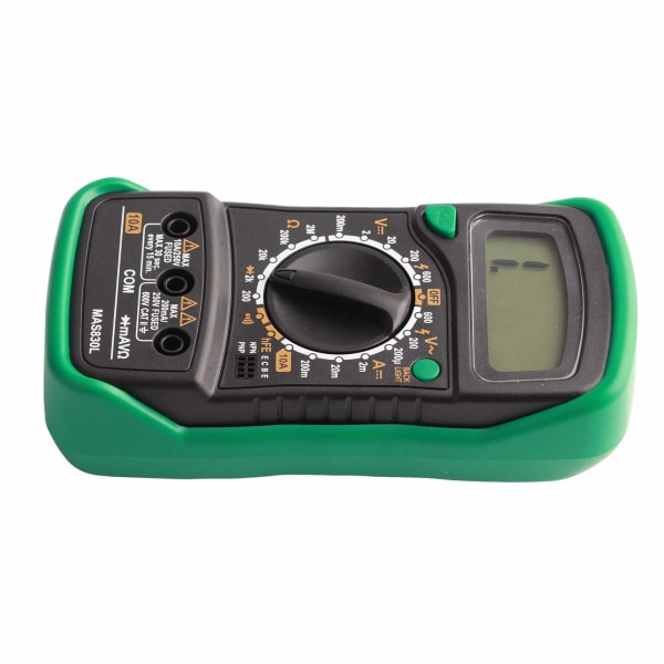 MAS830L Digital multimeter Bärbar högprecisionsknapp Elektrikermätare Digital voltmeter